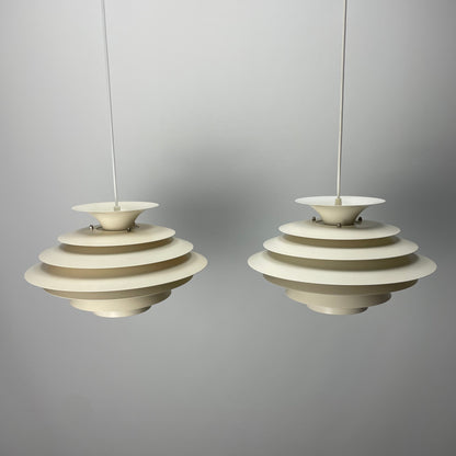 Pair of Danish GRANNY pendant lamps by Design Light 1970