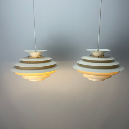 Pair of Danish GRANNY pendant lamps by Design Light 1970