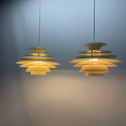 Pair of Danish GRANNY pendant lamps by Design Light 1970