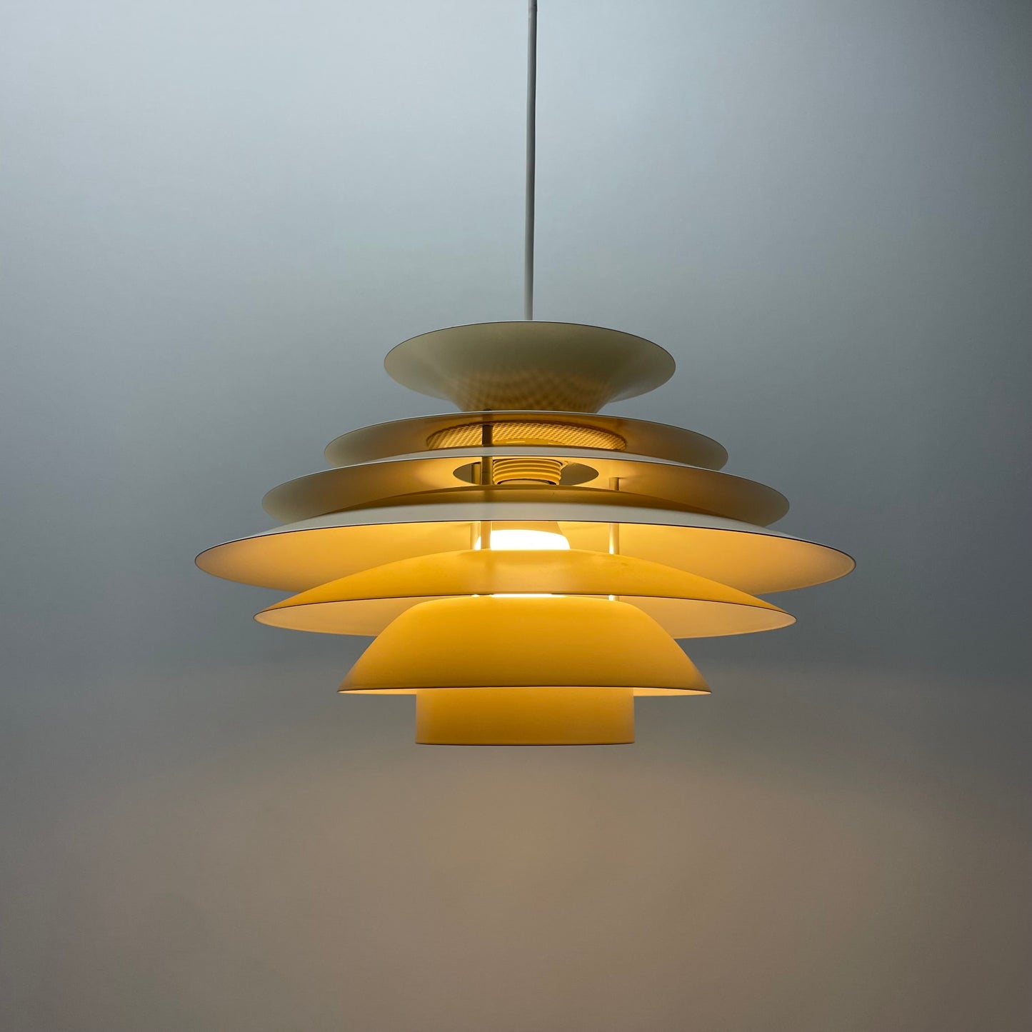 Pair of Danish GRANNY pendant lamps by Design Light 1970