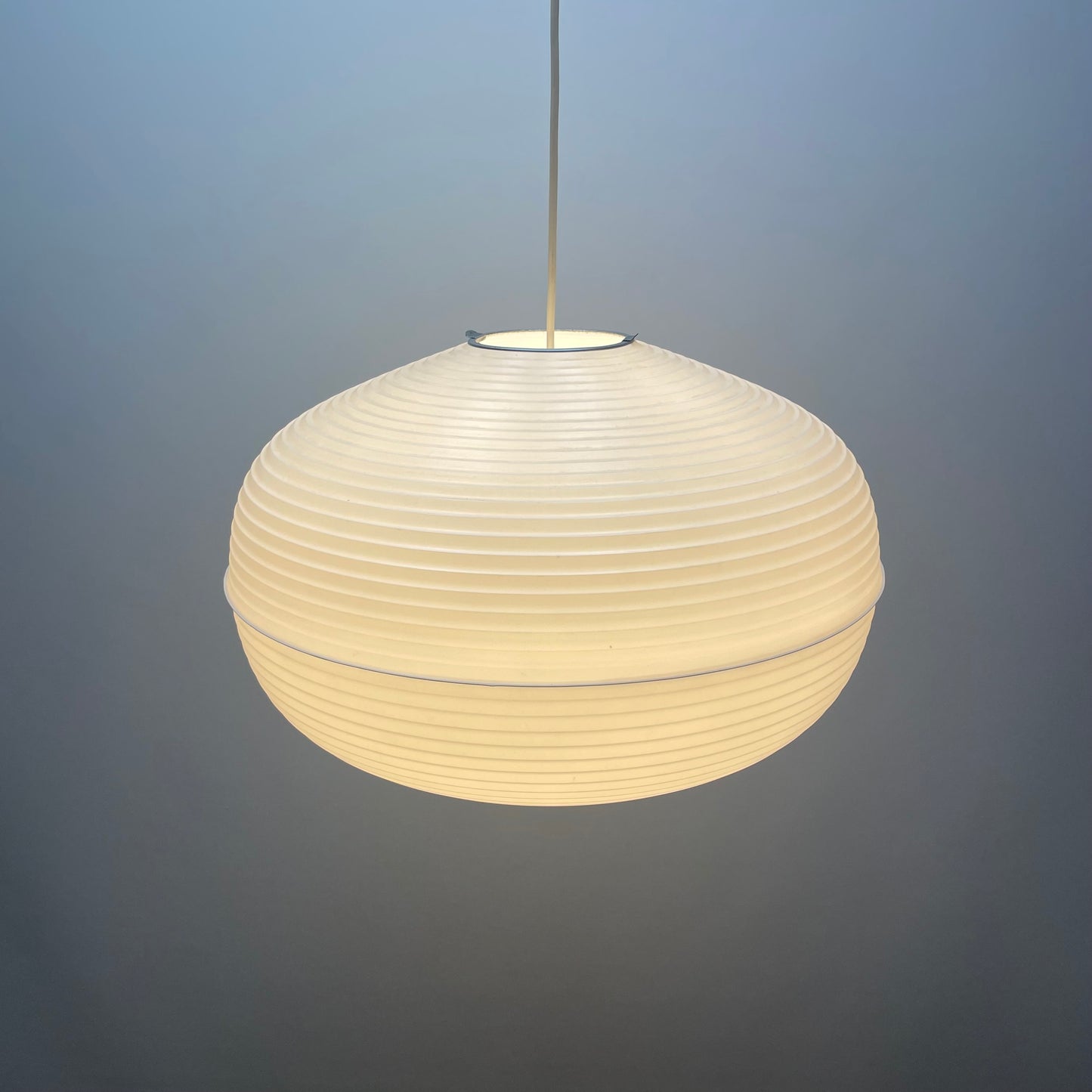 Large Origami pendant light by Aloys Gangkofner for ERCO 1960