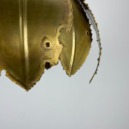 Copper butterfly pendant lamp by Svend Aage Holm Sørensen 1960