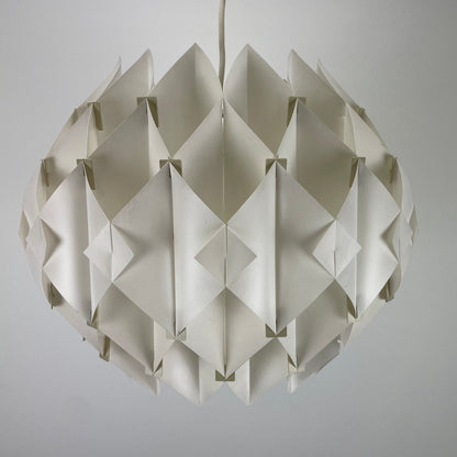 Butterfly pendant lamp by Lars Schioler for Hoyrup 1970