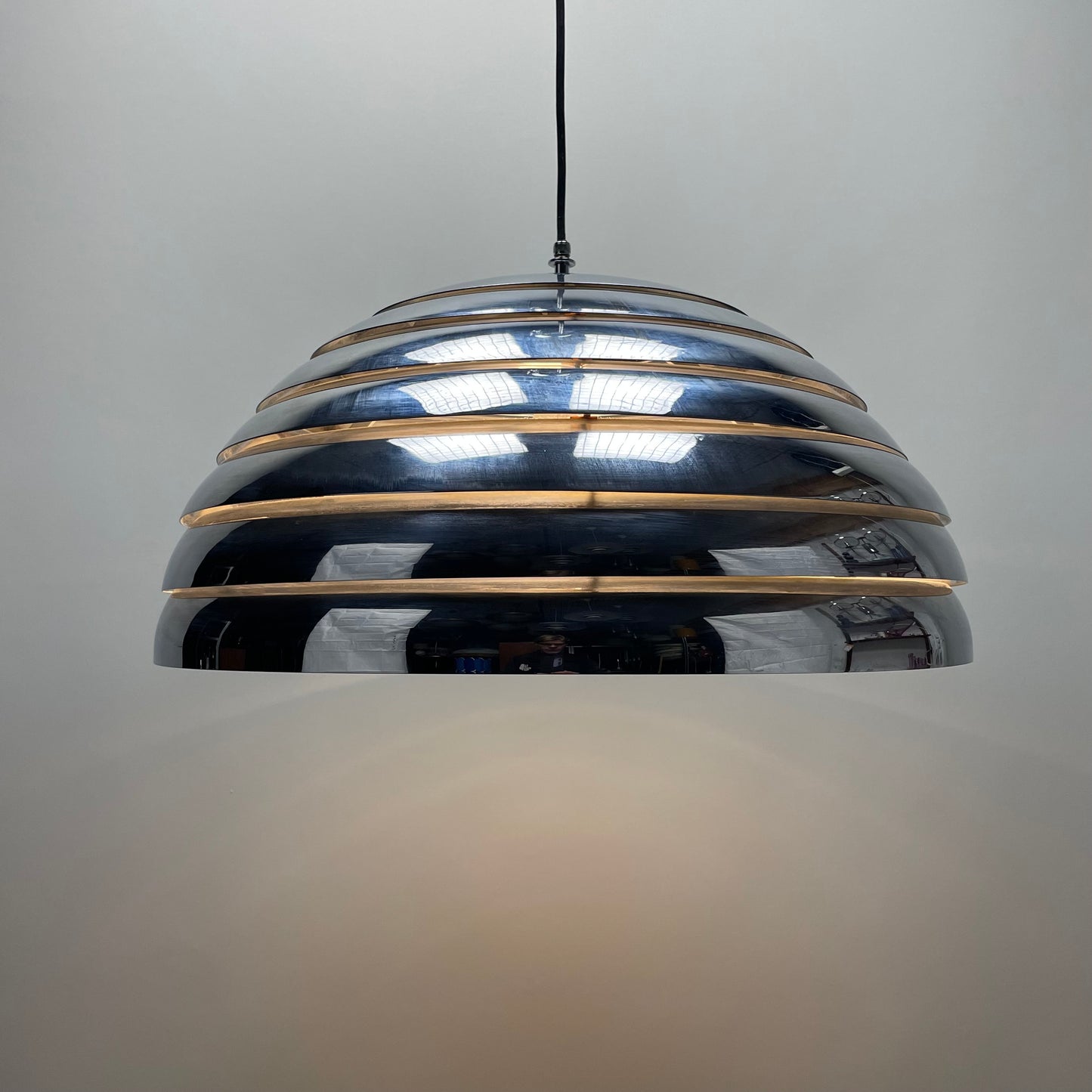 Dome pendant lamp XL by Hans-Agne Jakobsson for AB Markaryd 1960