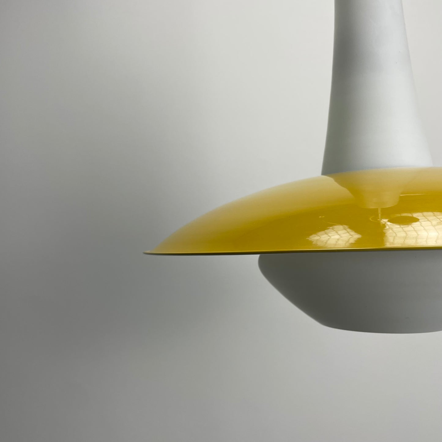 UFO shaped pendant light by Louis Kalff for Philips 1950