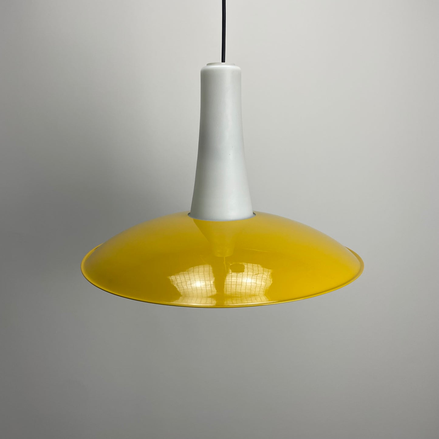 UFO shaped pendant light by Louis Kalff for Philips 1950