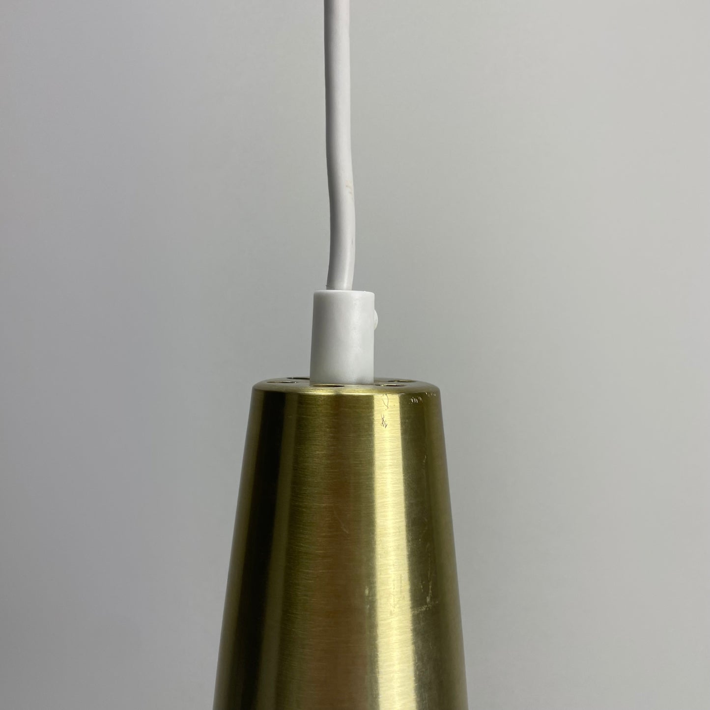 Danish copper pendant light 1960