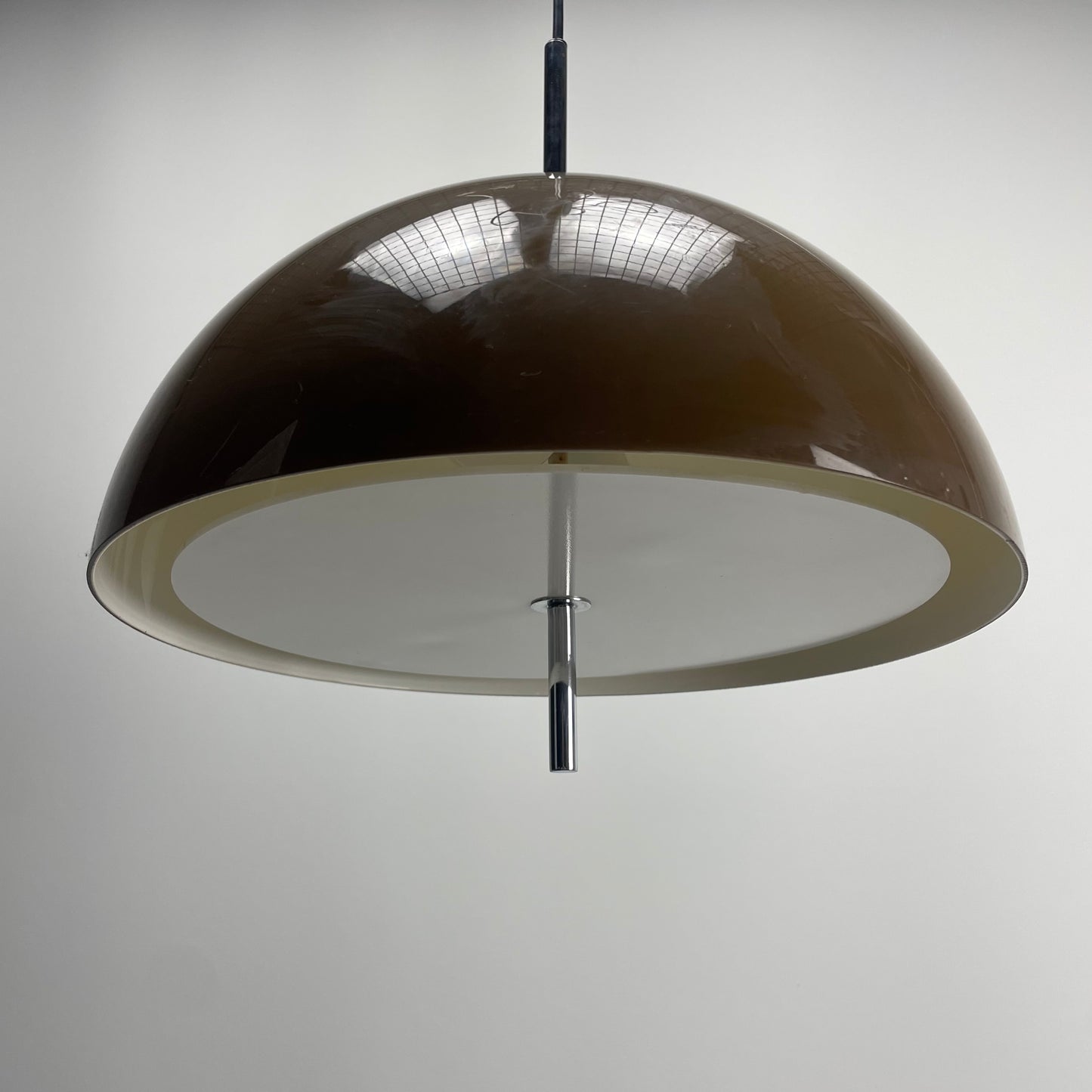 Rare WILA Leuchten pendant lamp by Frank J. Bentler 1960