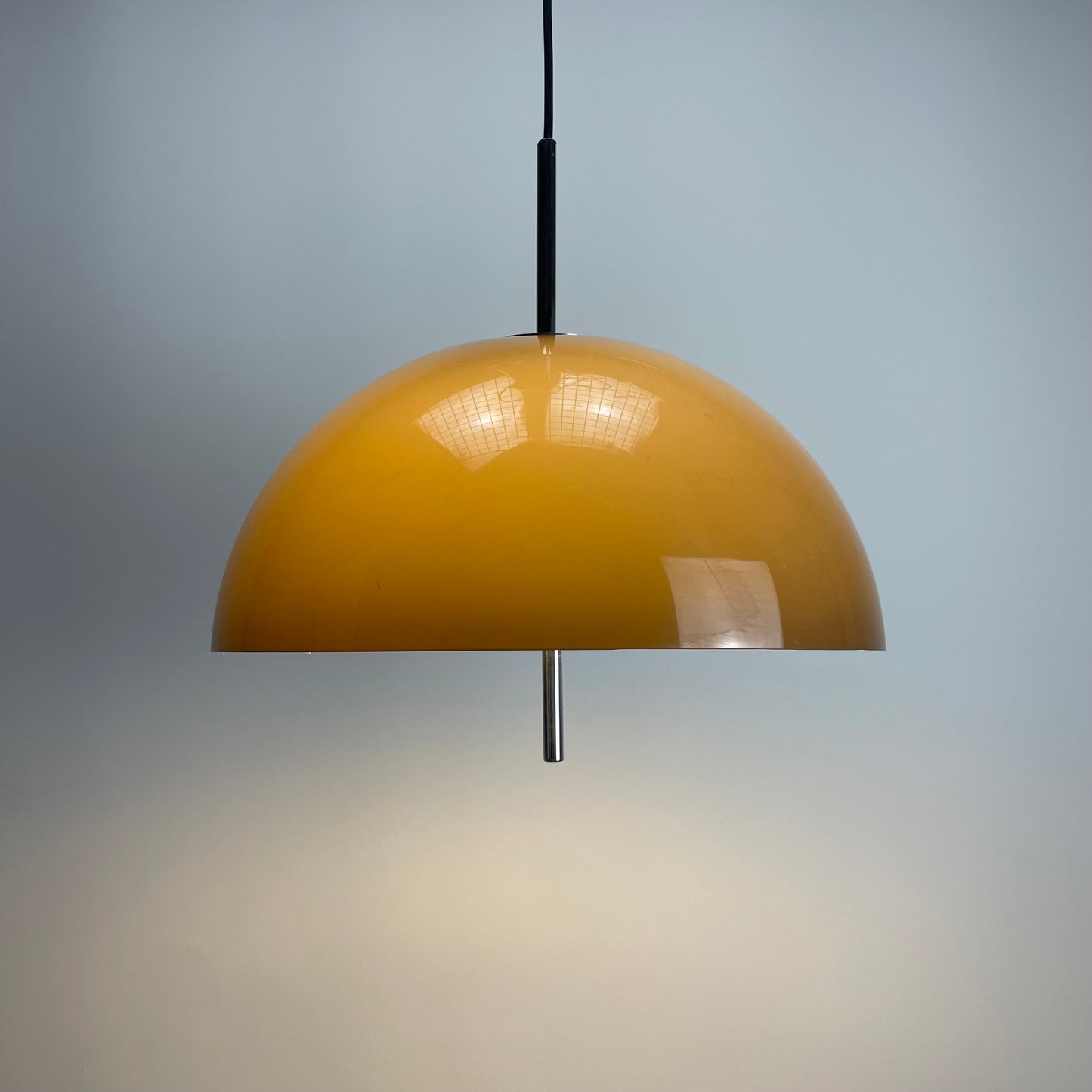 Rare WILA Leuchten pendant lamp by Frank J. Bentler 1960