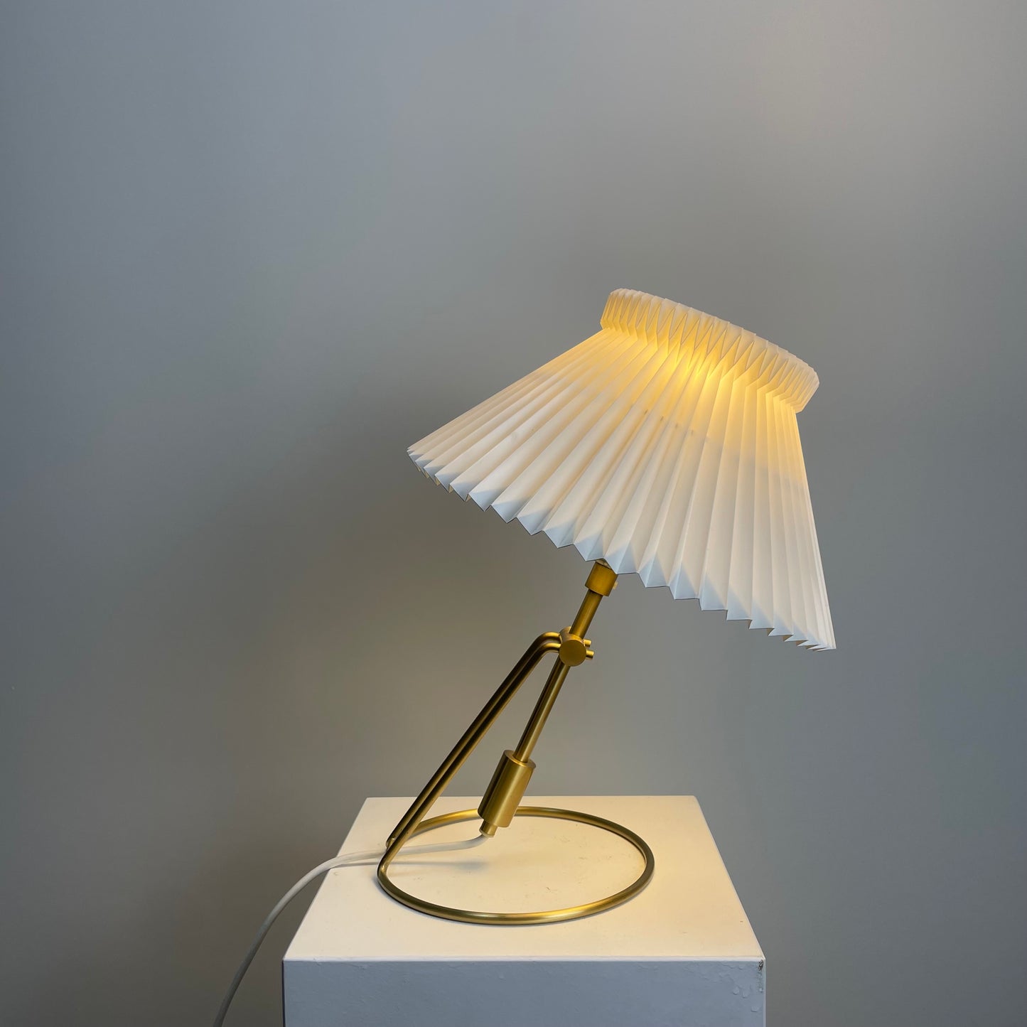 Le Klint table lamp model 305 by Christian Hvidt 1970