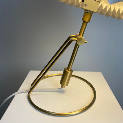 Le Klint table lamp model 305 by Christian Hvidt 1970