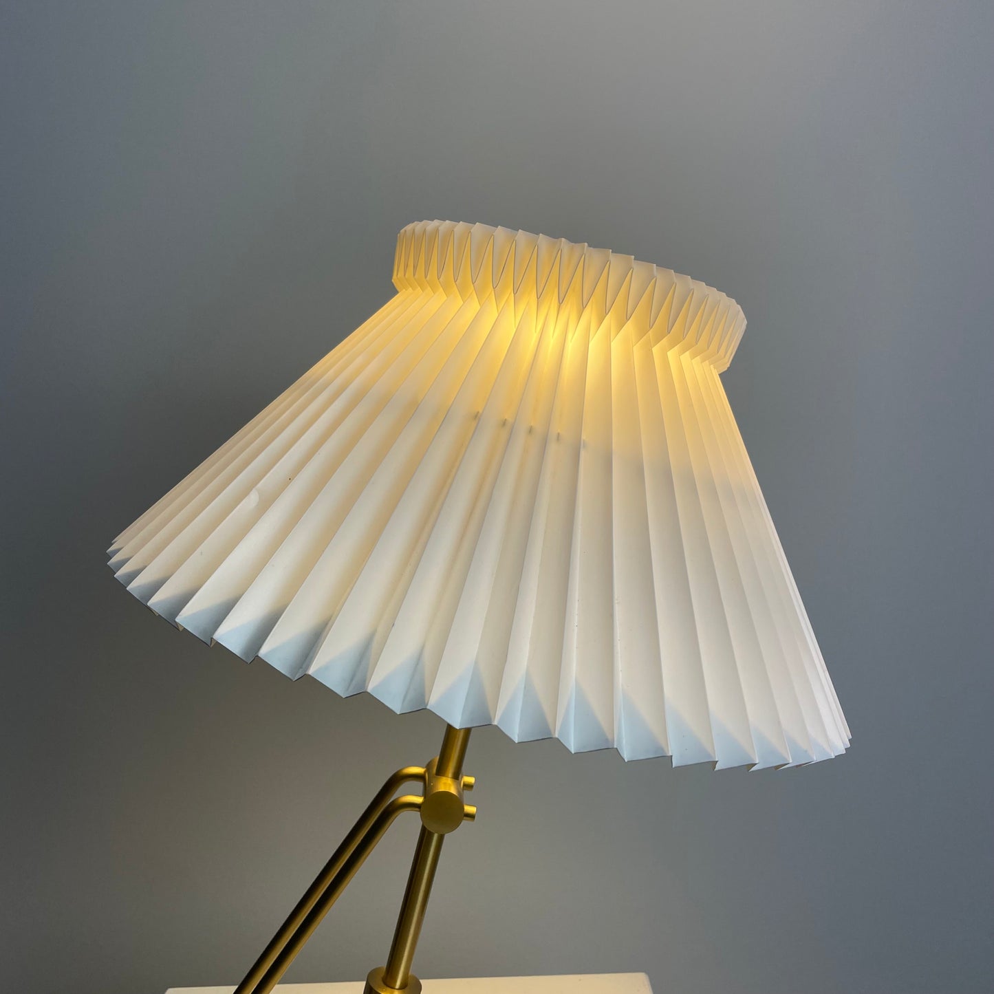 Le Klint table lamp model 305 by Christian Hvidt 1970