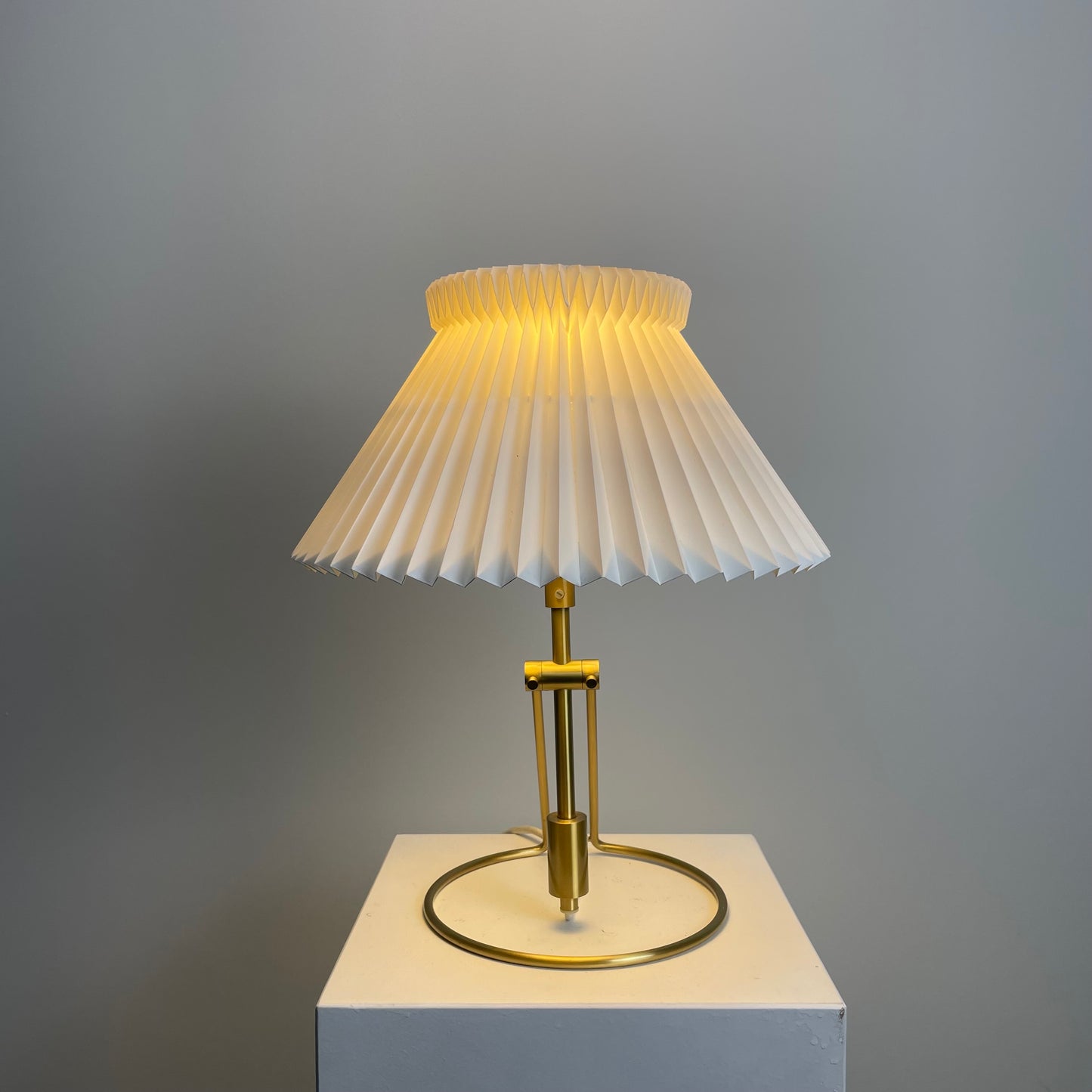 Le Klint table lamp model 305 by Christian Hvidt 1970