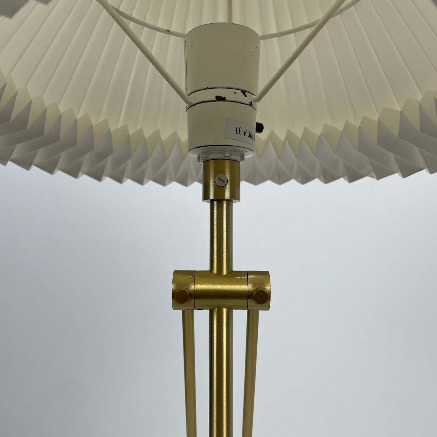 Le Klint table lamp model 305 by Christian Hvidt 1970