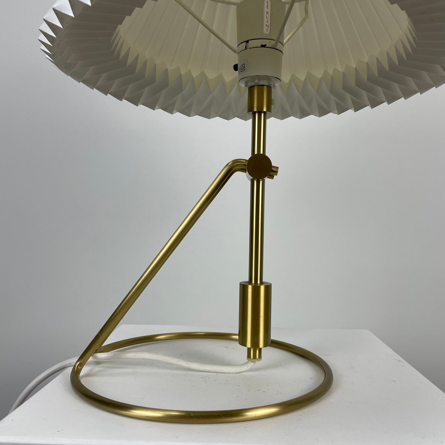 Le Klint table lamp model 305 by Christian Hvidt 1970