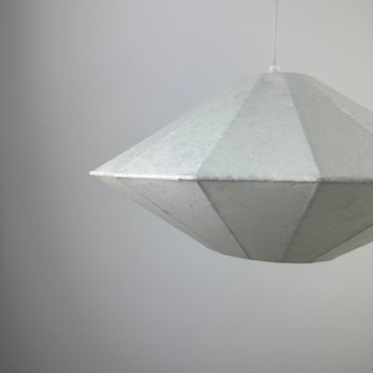 Goldkant Leuchten UFO shaped cocoon pendant light 1970