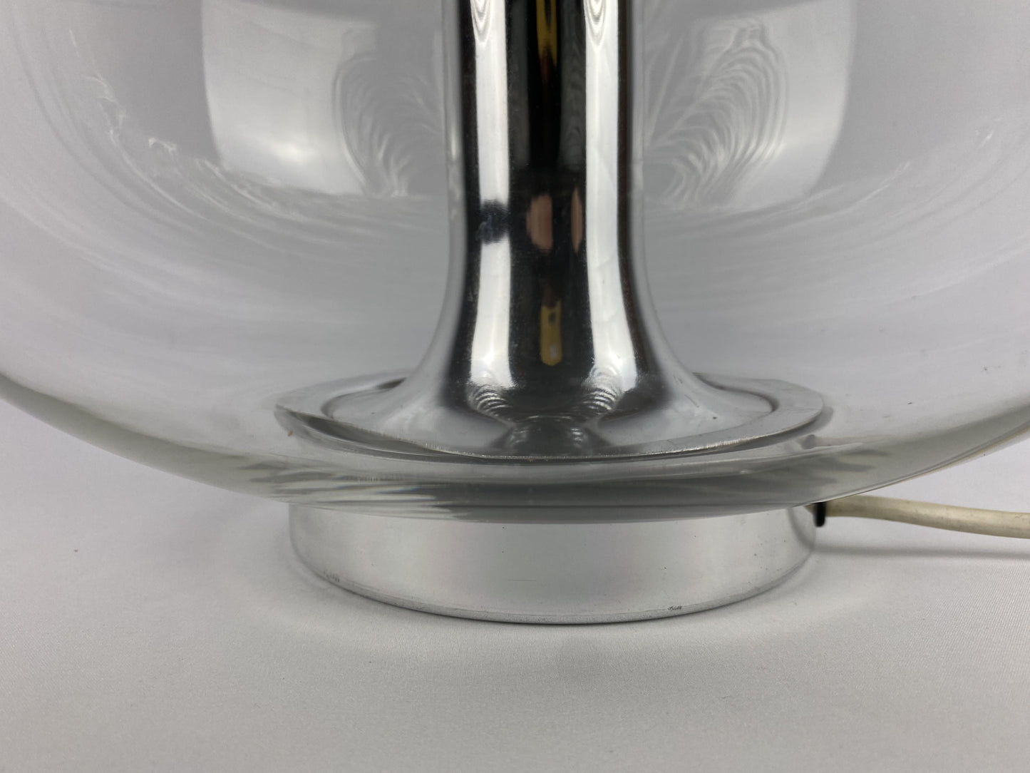 Large glass table lamp Futura by Peill and Putzler XL 1960