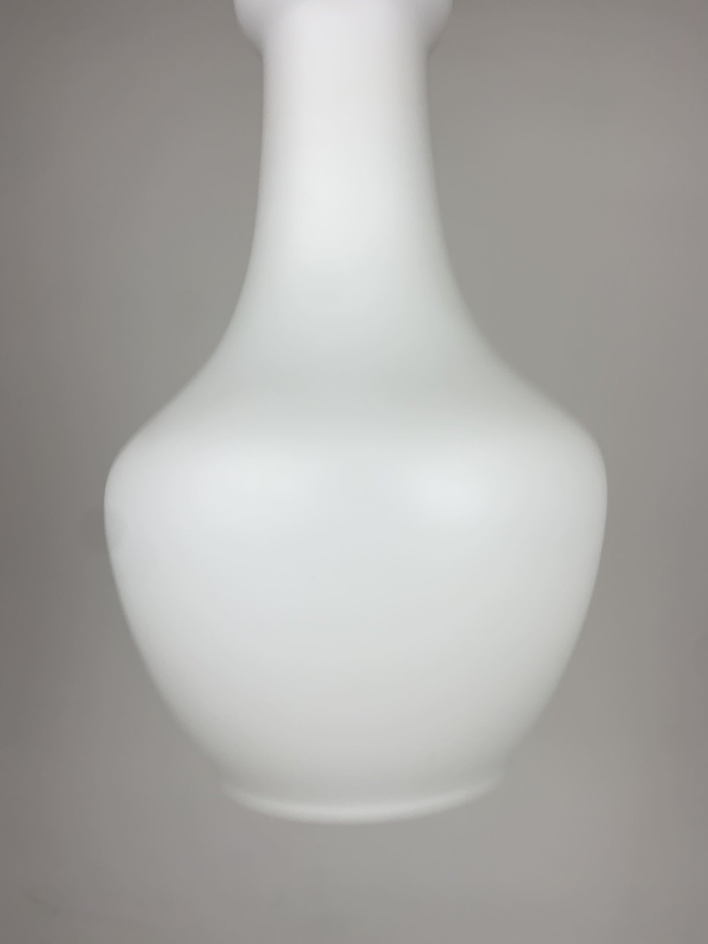 Italian white glass pendant light by Targetti Sankey 1960