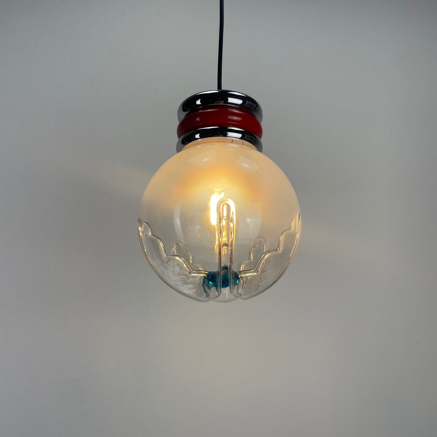 Murano mazzega pendant lamp 1960