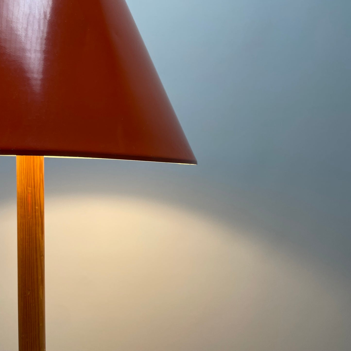 Rare Hans Agne Jakobsson Table lamp B 75/L for AB Markaryd 1970