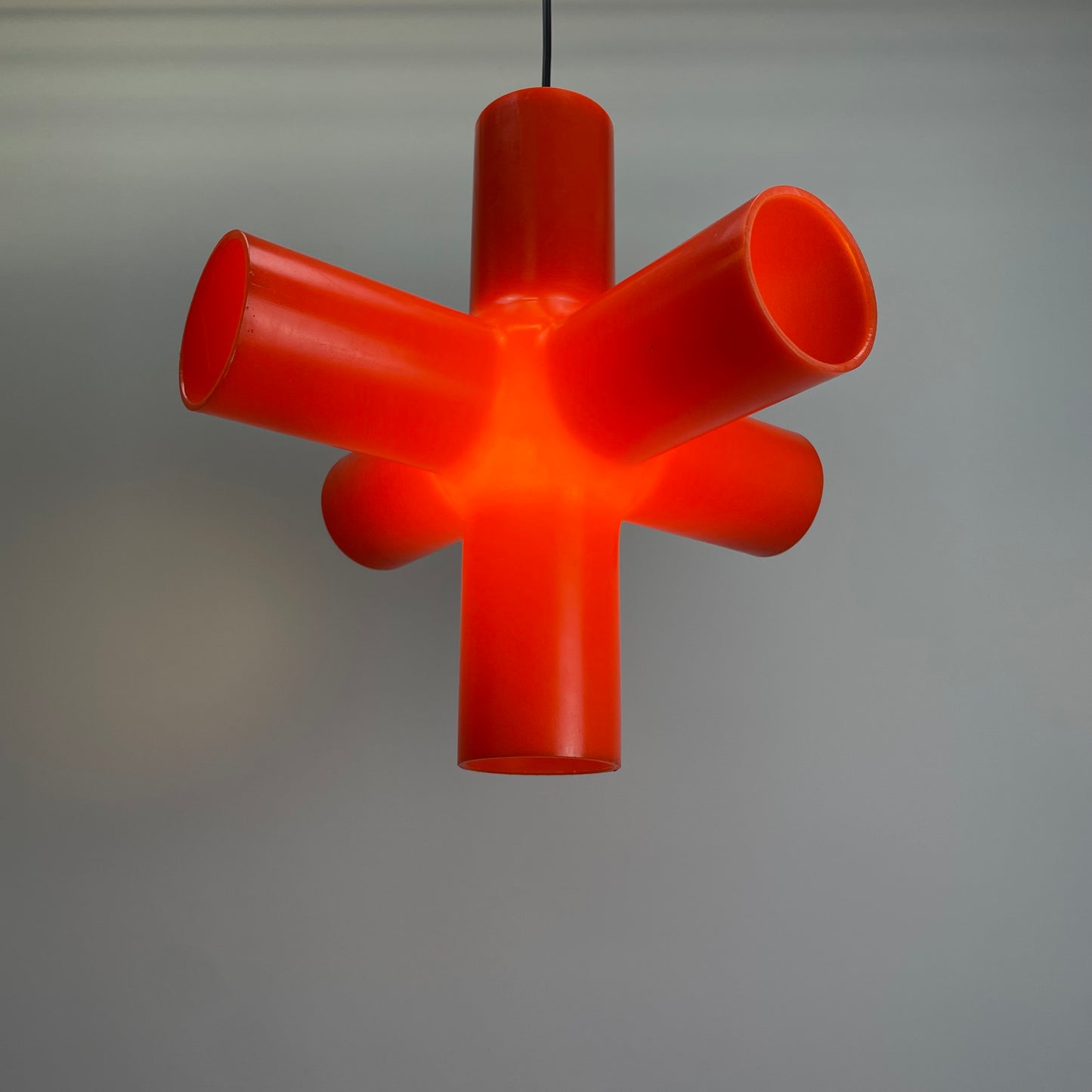 1 of 6 Crosslight pendant lamp by Jan Melis & Ben Oostrum For Dark 1990s