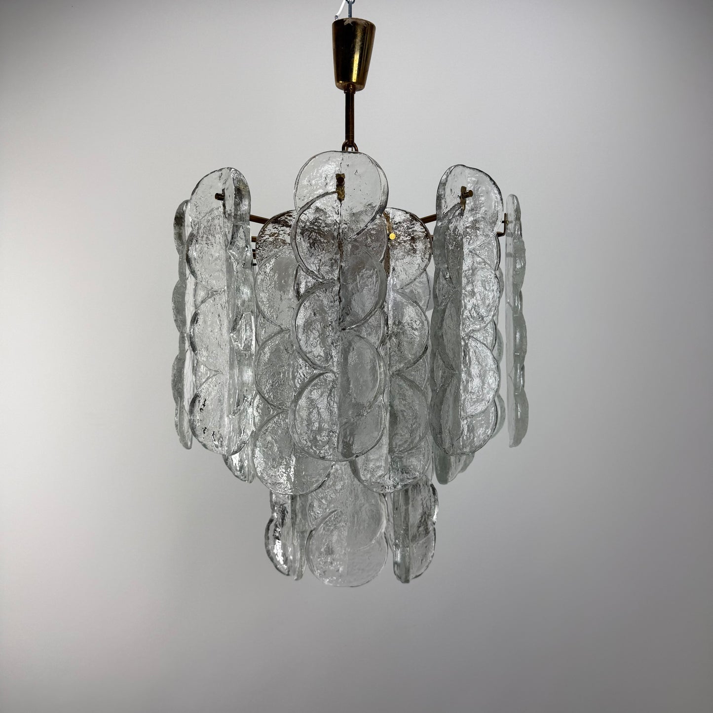 Murano glass pendant lamp CITRUS by J.T. Kalmar Franken 1970