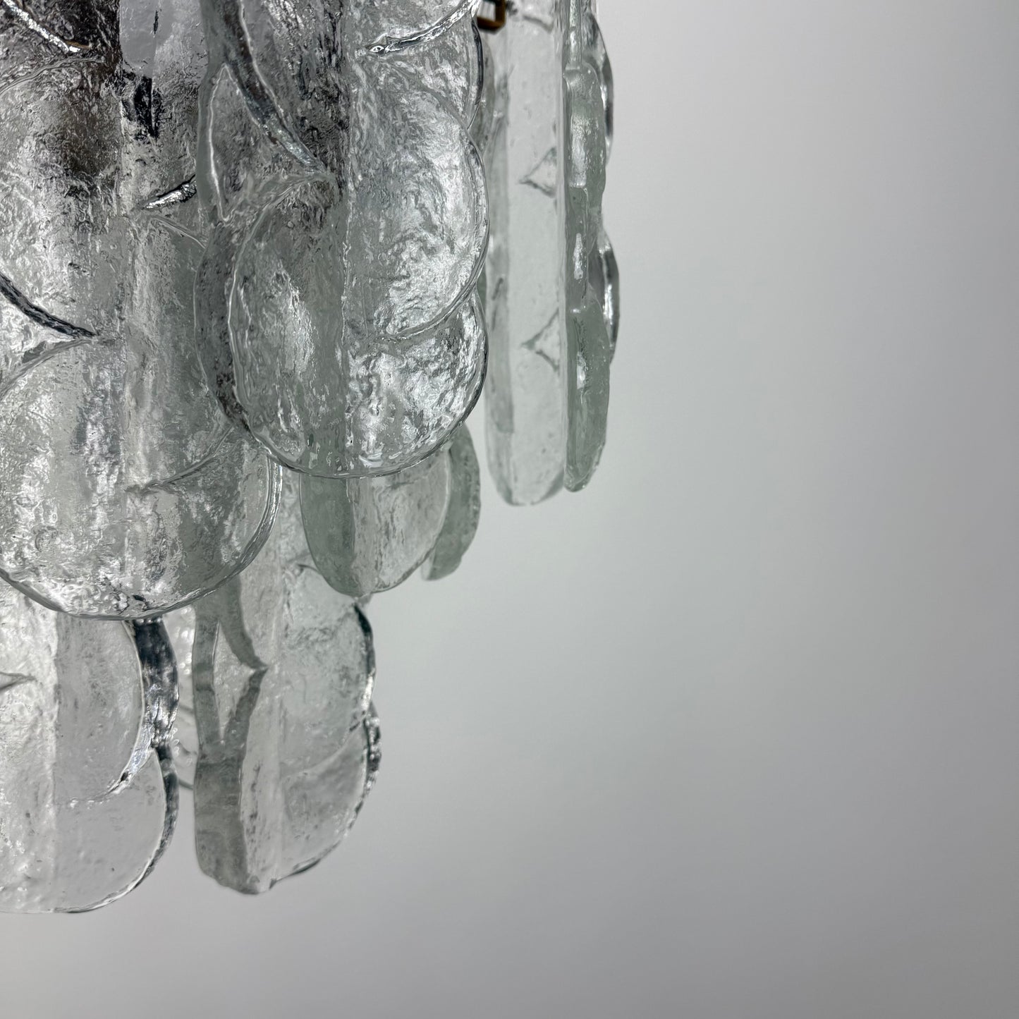 Murano glass pendant lamp CITRUS by J.T. Kalmar Franken 1970