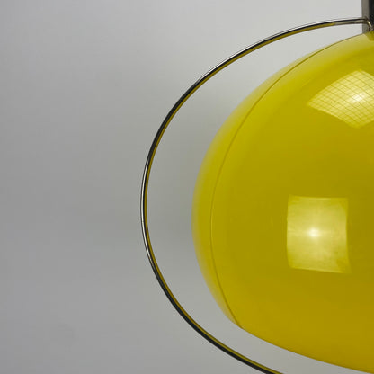 Plexiglass pendant light by TEMDE Leuchten, Germany 1960