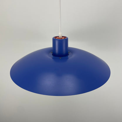 Vintage blue/purple PH 4/3 pendant light by Poul Henningsen for Louis Poulsen 1960