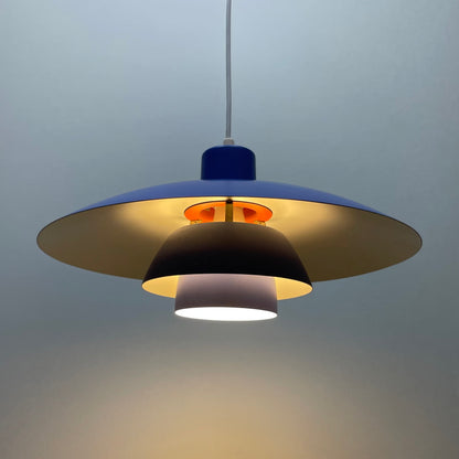 PH 4/3 pendant, Poul Henningsen lamp, Louis Poulsen, Danish modern, 1960s lighting.