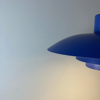 Vintage blue/purple PH 4/3 pendant light by Poul Henningsen for Louis Poulsen 1960