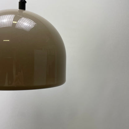 1 of 2 Brown plexiglass STAFF Leuchten pendant light, 1970