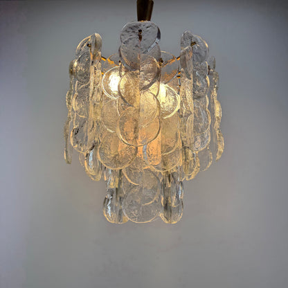 Murano glass pendant lamp CITRUS by J.T. Kalmar Franken 1970