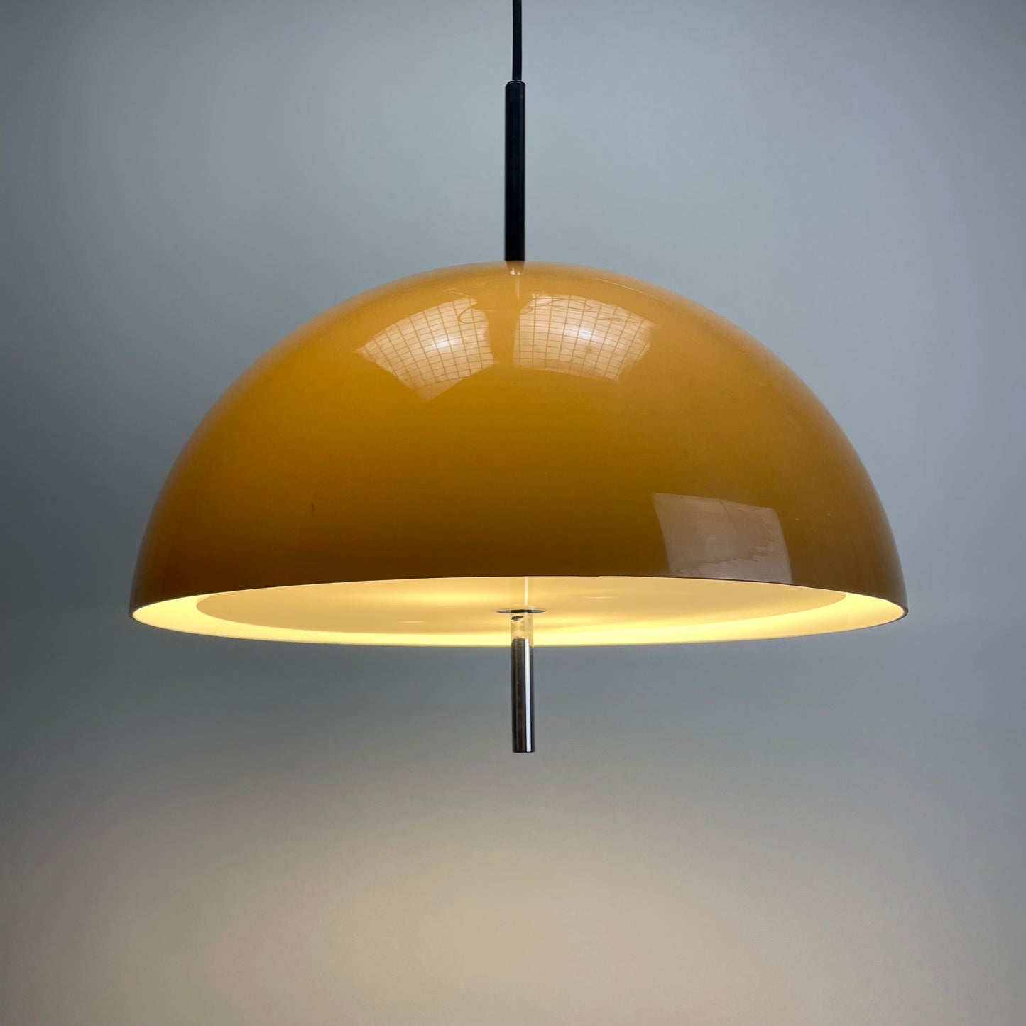 Rare WILA Leuchten pendant lamp by Frank J. Bentler 1960