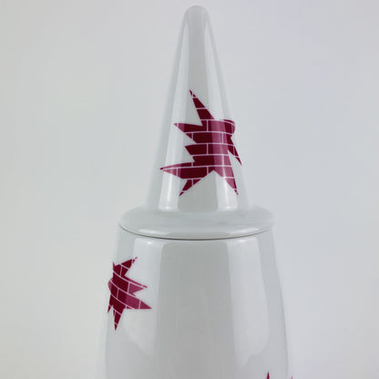 Alessi Tendentse Vase by Lapo Binazzi for Alessandro Mendini 100% Make-up series - No. 8