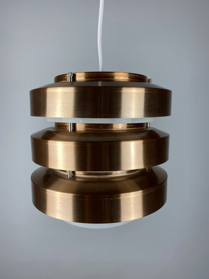 Pendant light made by VEB Metalldrücker Halle from DDR (East-germany) 1970