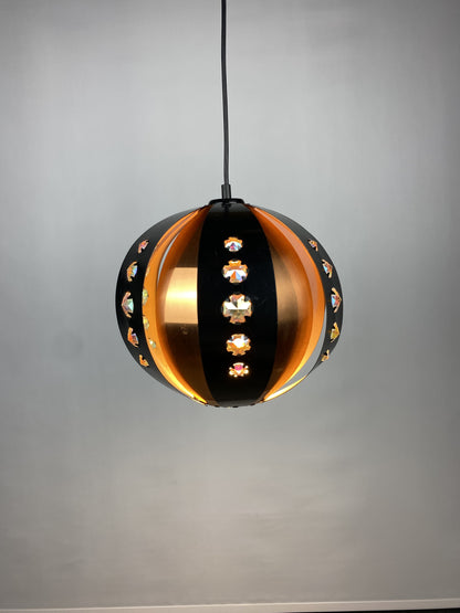 Pendant light by Werner Schou for Coronell Electrical Denmark 1960